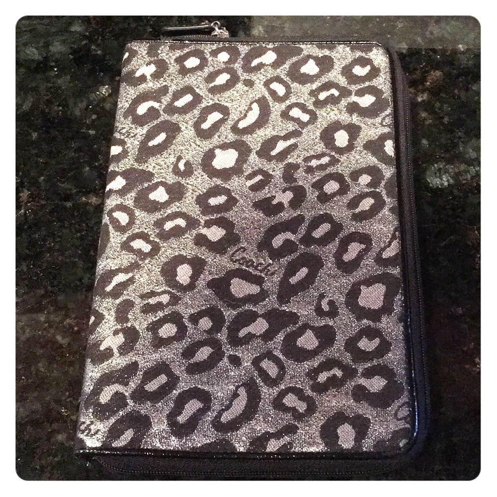 Coach iPad mini zip up case